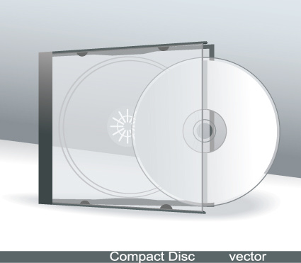 set of box dvd disc and dvd cover vector