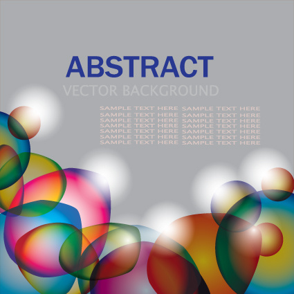 set of colored abstract vector backgrounds art 
