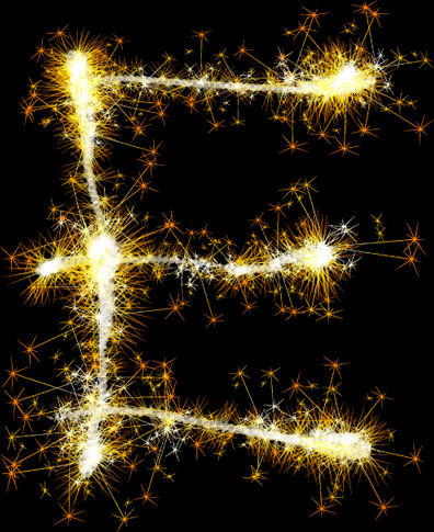 set of different alphabet elements design vector