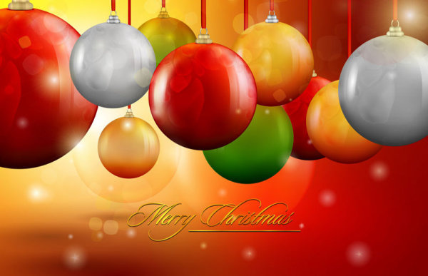 set of object christmas backgrounds vector