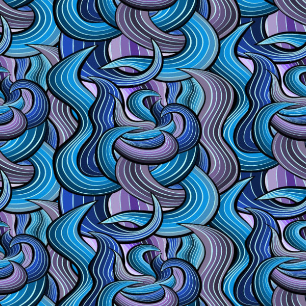 set of snake texture pattern vector