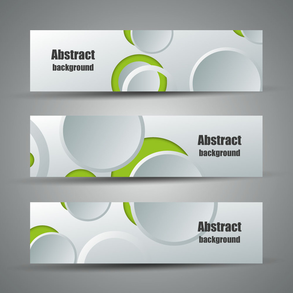 Sets Of Abstract Banners Design With 3d Circles Free Vector In Adobe Illustrator Ai Ai Format Encapsulated Postscript Eps Eps Format Format For Free Download 2 63mb