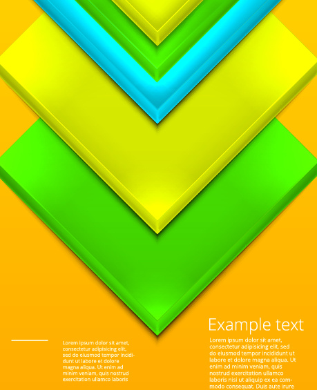 shiny 3d geometry shapes background vector