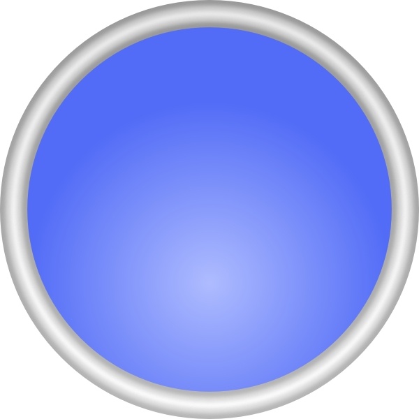 Shiny Blue Circle clip art