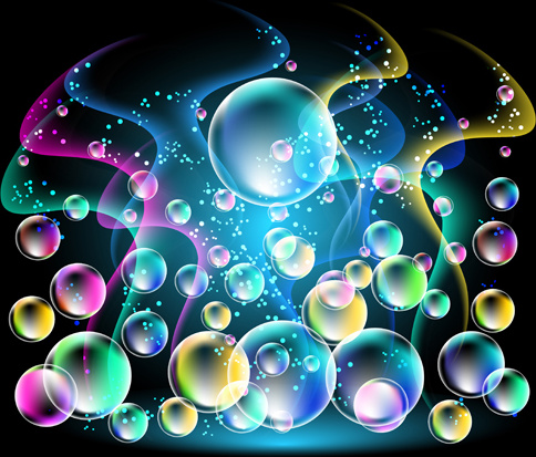 Colorful bubbles free vector download (32,935 Free vector) for