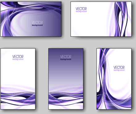 shiny gifts cards creative vector set 
