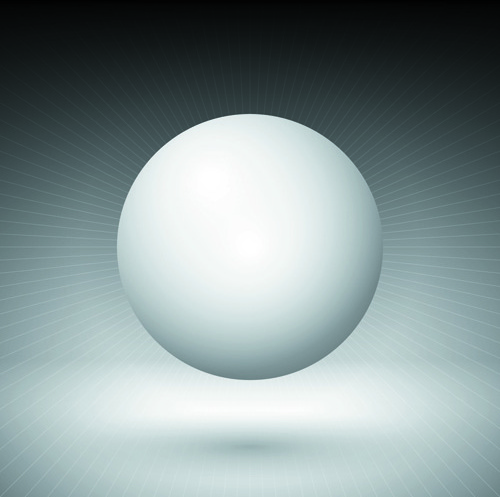 shiny spheres design vector