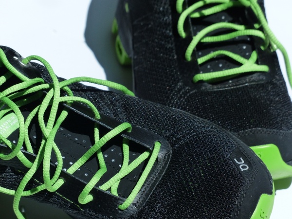 shoelaces lacing green 