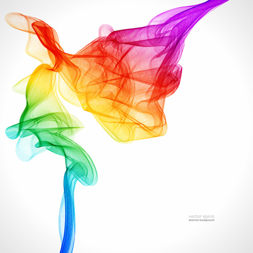 silk dynamic colorful background art vector
