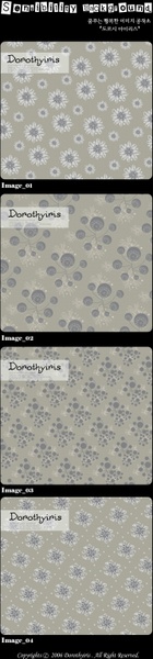 decorative pattern templates dark classic flat floral abstraction