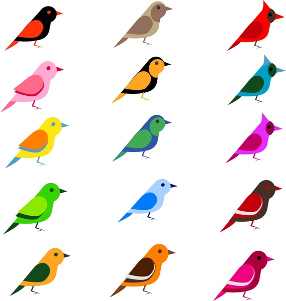 simple birds