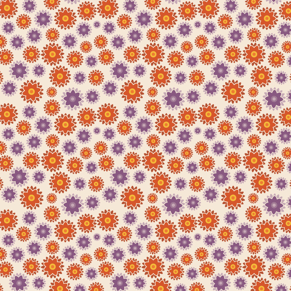 simple flower pattern