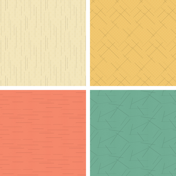 simple line patterns collection 