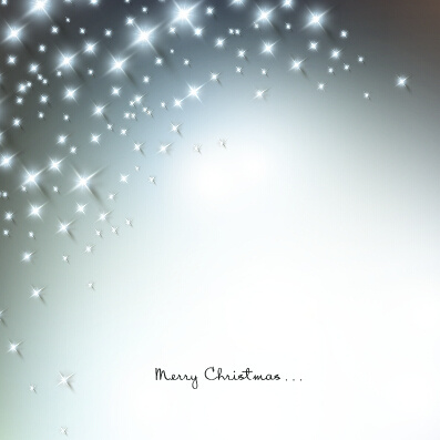 simple merry christmas shiny vector background
