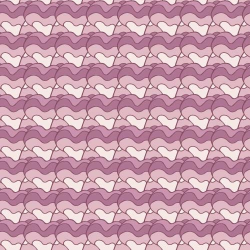 simple waves seamless pattern vector 