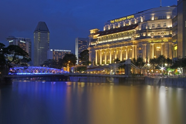 singapore fullerton hotel view