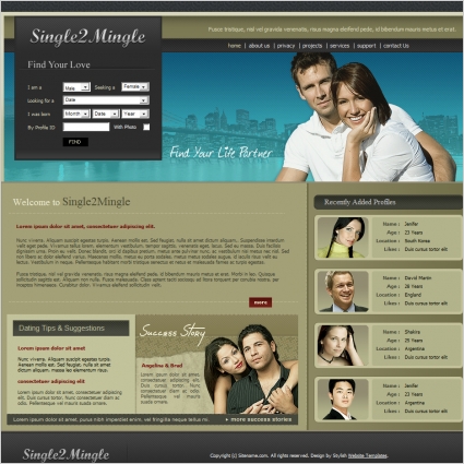 Dating website template in Handan