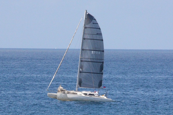 singlemast catamaran