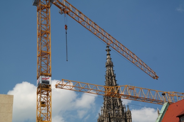 site construction cranes cranes