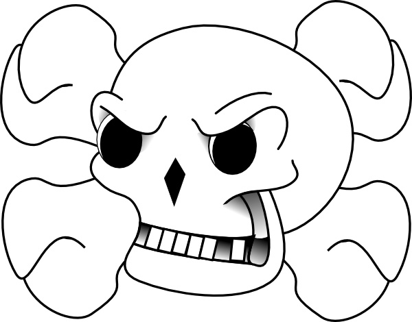 Skull And Bones clip art