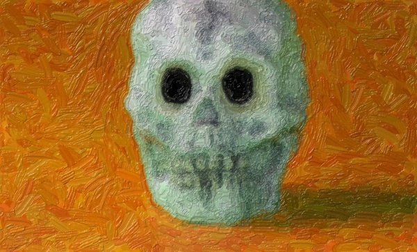 skull bone head