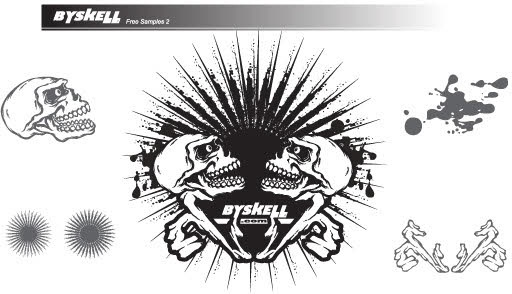 Skull vectors