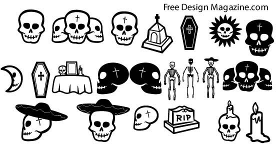 Skull vectors
