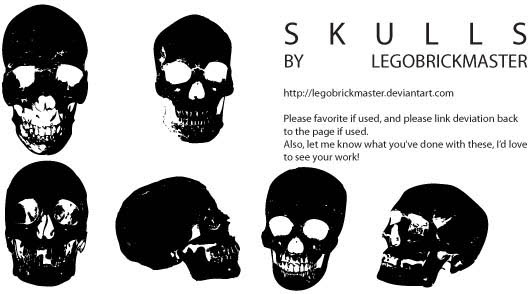 Skull vectors 