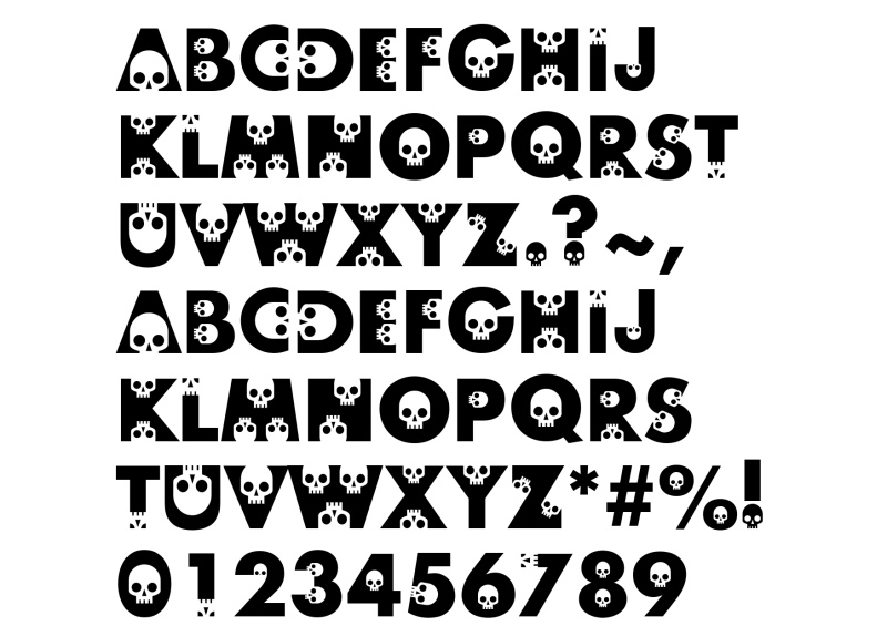 Skullphabet 