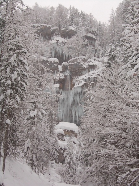slovenia landscape winter
