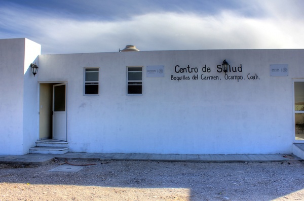 small hospital at boquilla del carmen coahuila mexico