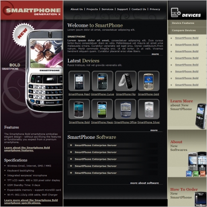 SmartPhone Template