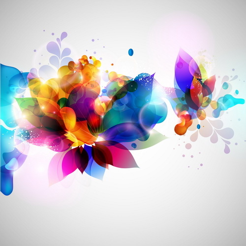 Smooth and colorful design background vector Free vector in ...