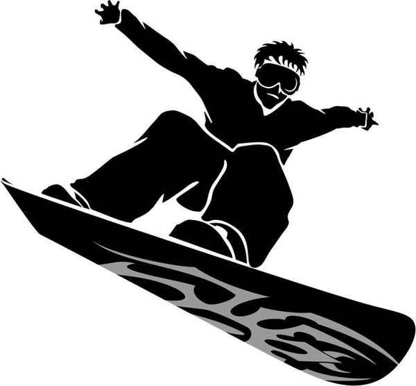 Snowboarder Vector Image