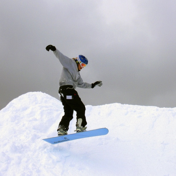 snowboarder winter outdoor activities