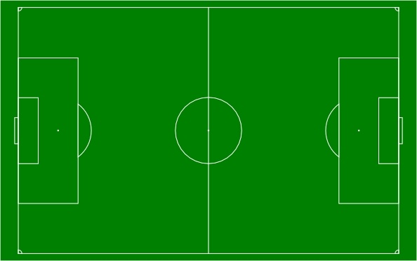 Soccer Field Football Pitch clip art