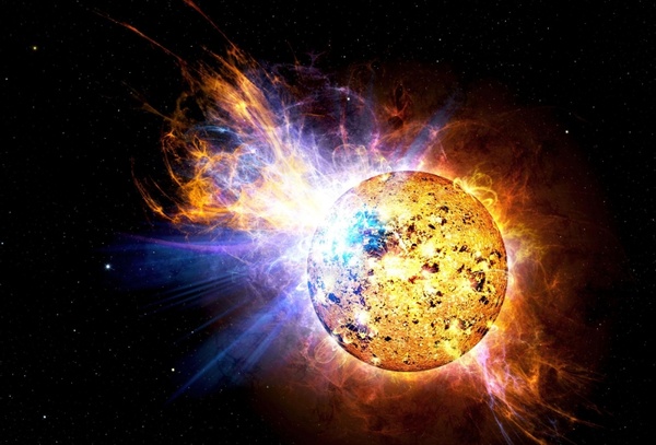 solar flare flare explosion