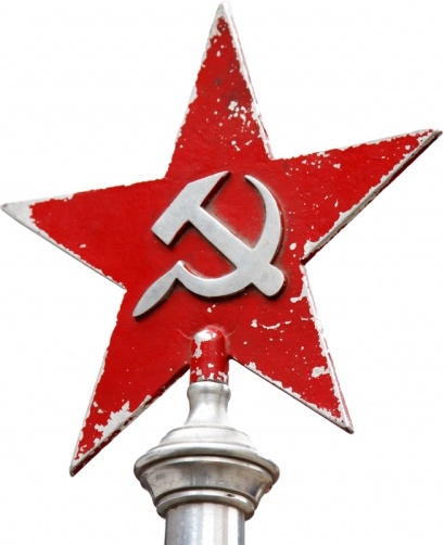 soviet symbol isolated