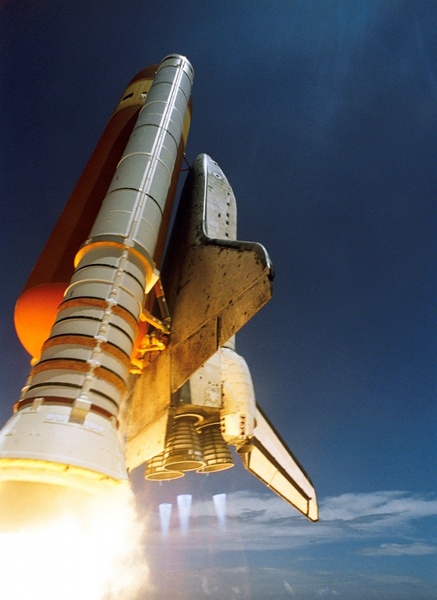 space-shuttle start discovery