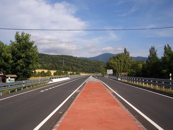 spain landscape road
