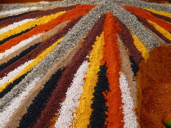 spices spice mix colorful