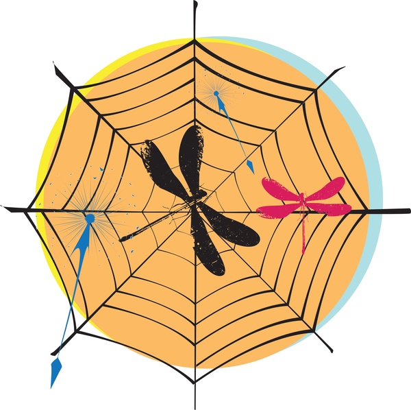 spider web vector