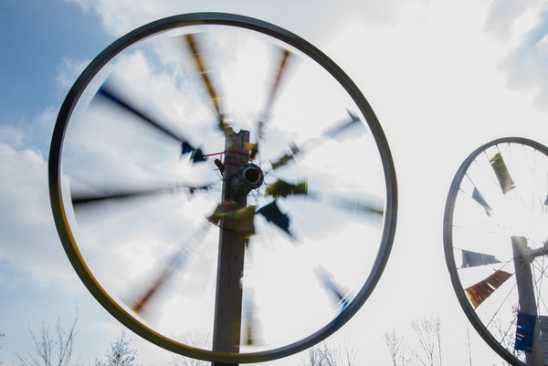 spin bike wheel