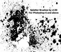 Splatter brushes 