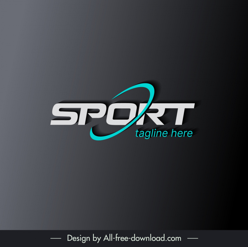 sport logo modern elegant clean design  