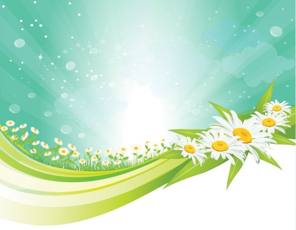 Spring Background Free Vector In Adobe Illustrator Ai Ai Encapsulated Postscript Eps Eps Format For Free Download 9 93mb