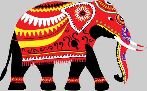 sri lankan temple elephant