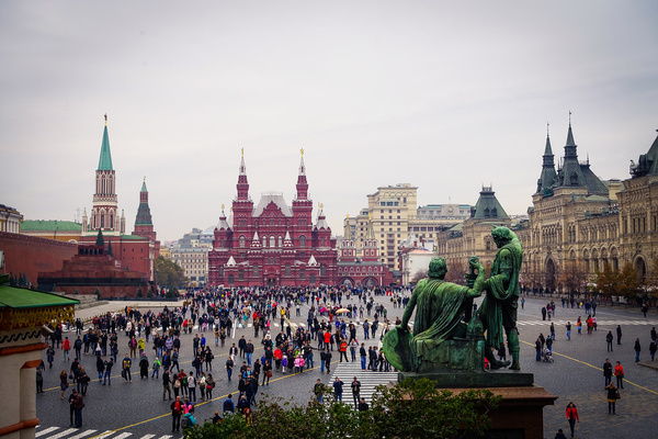 st basils view of red square