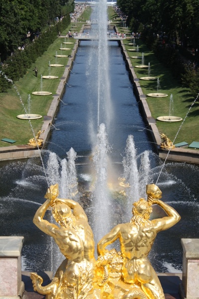 st  petersburg russian fountain