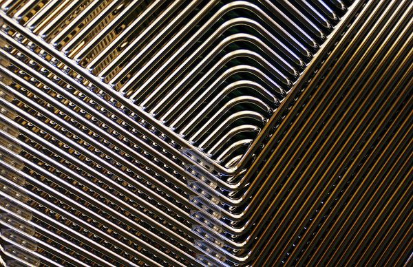 stacking chairs abstract 